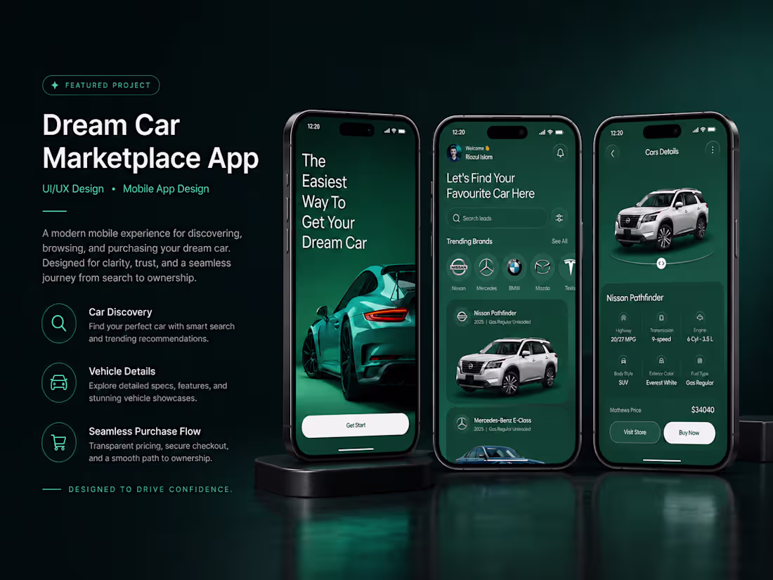 Cover image for Mobile App UI/UX Design &&