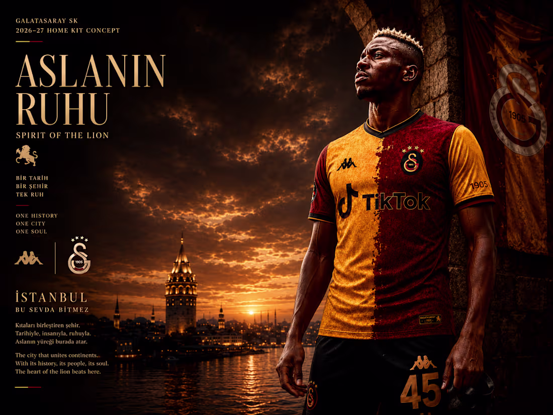 Cover image for Aslanin Ruhu - Galatasaray x
