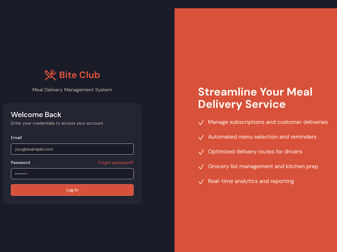 Cover image for Bite Club CRM