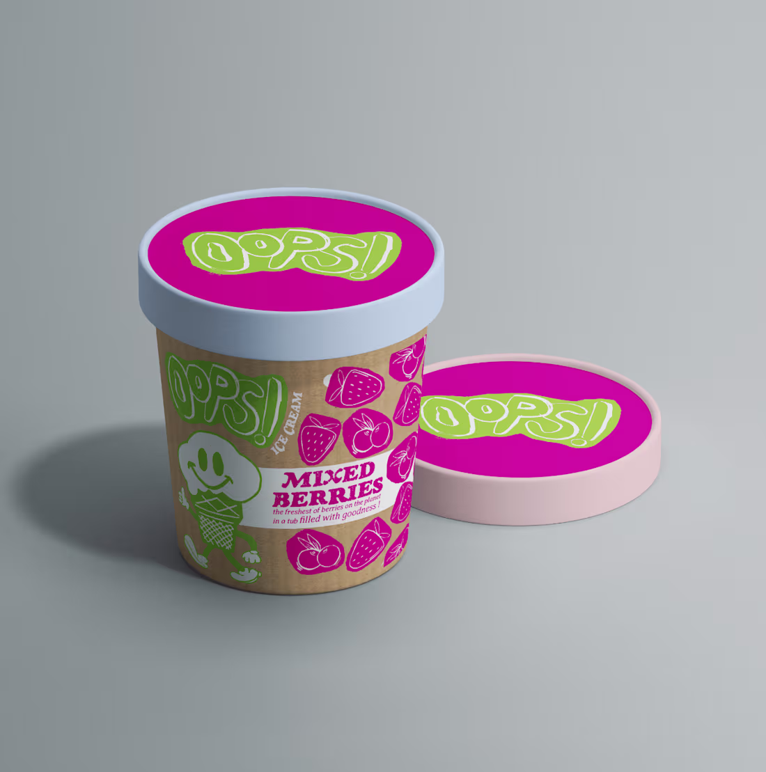 Cover image for Oops Ice Cream
