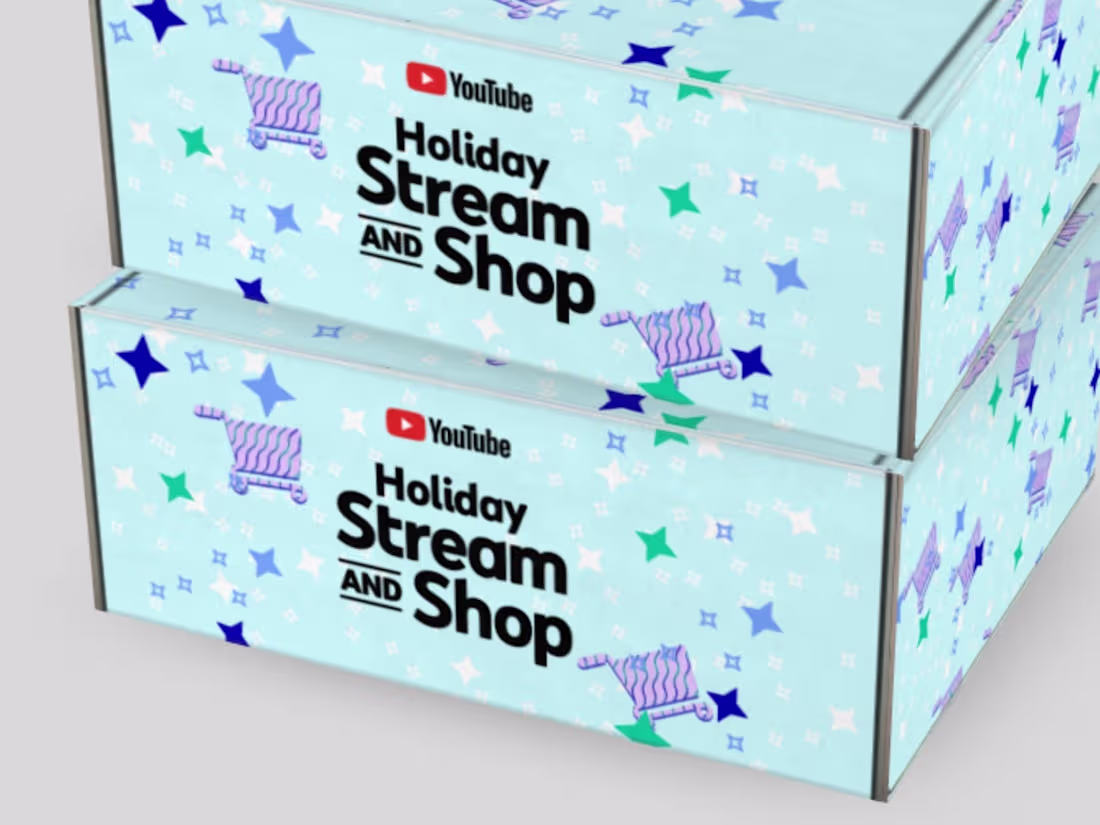 Cover image for YouTube Holiday Stream and Shop | Packaging