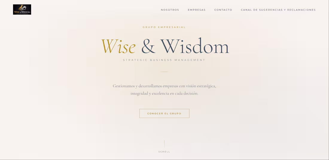 Cover image for Corporate website design for Wise
