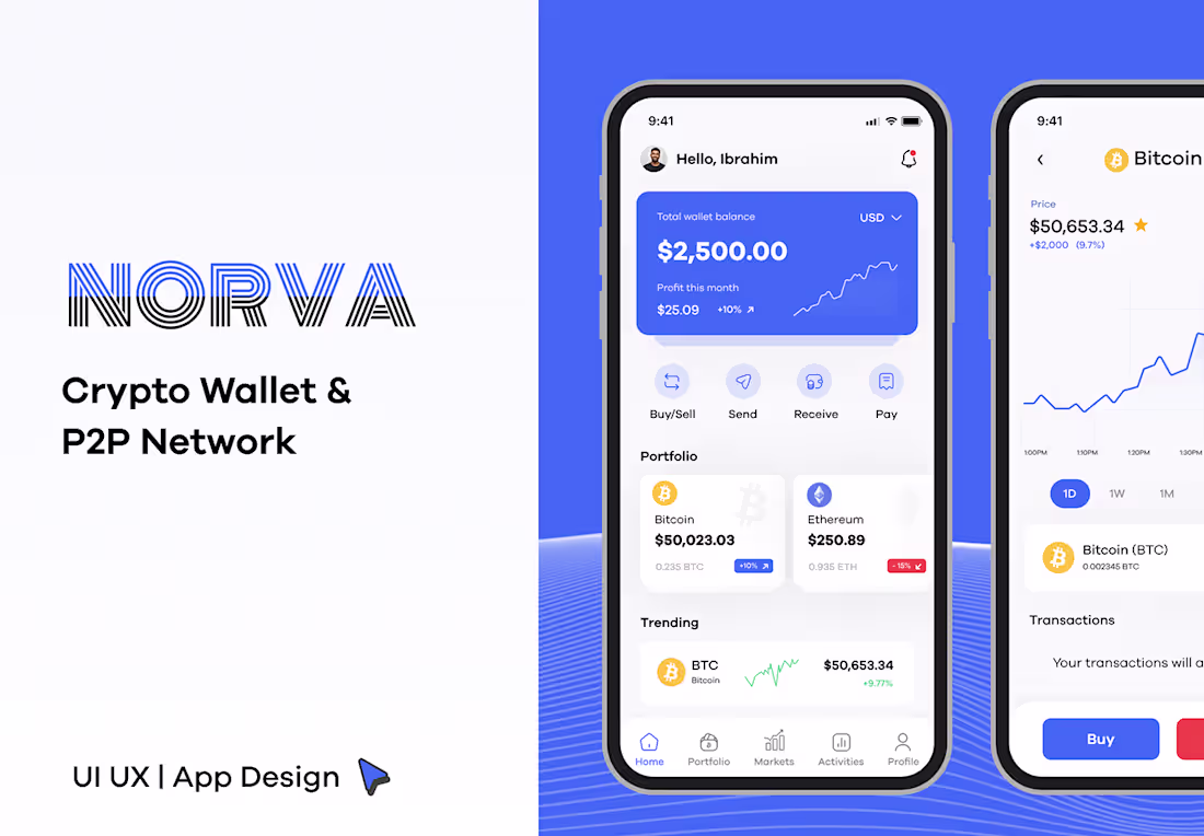 Cover image for Norva: Cryptocurrency Wallet & P2P Exchange