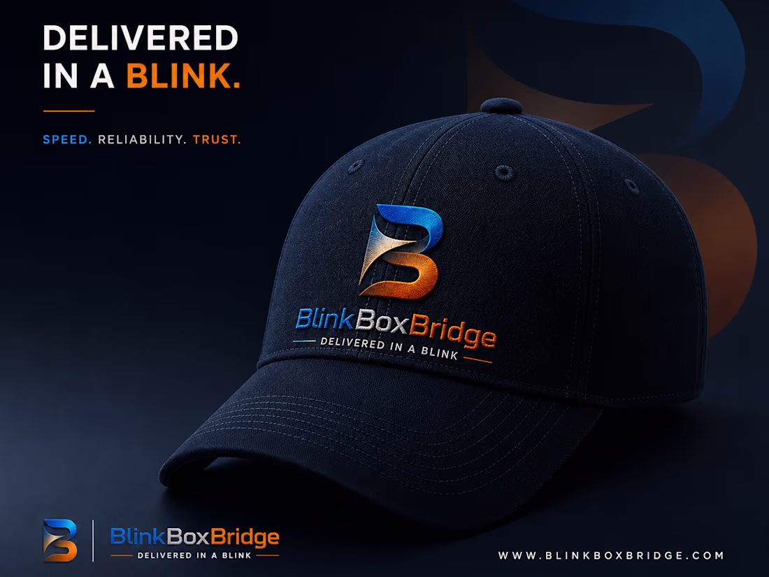 Cover image for The BlinkBoxBridge logo is designed