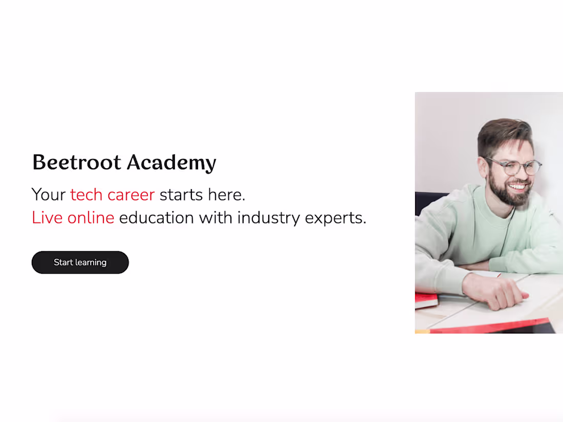 Cover image for Beetroot Academy: ToV and UX Copy