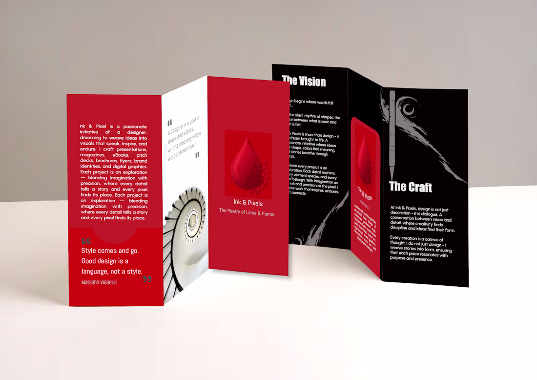 Cover image for Is there need for words when design already speaks in silence?