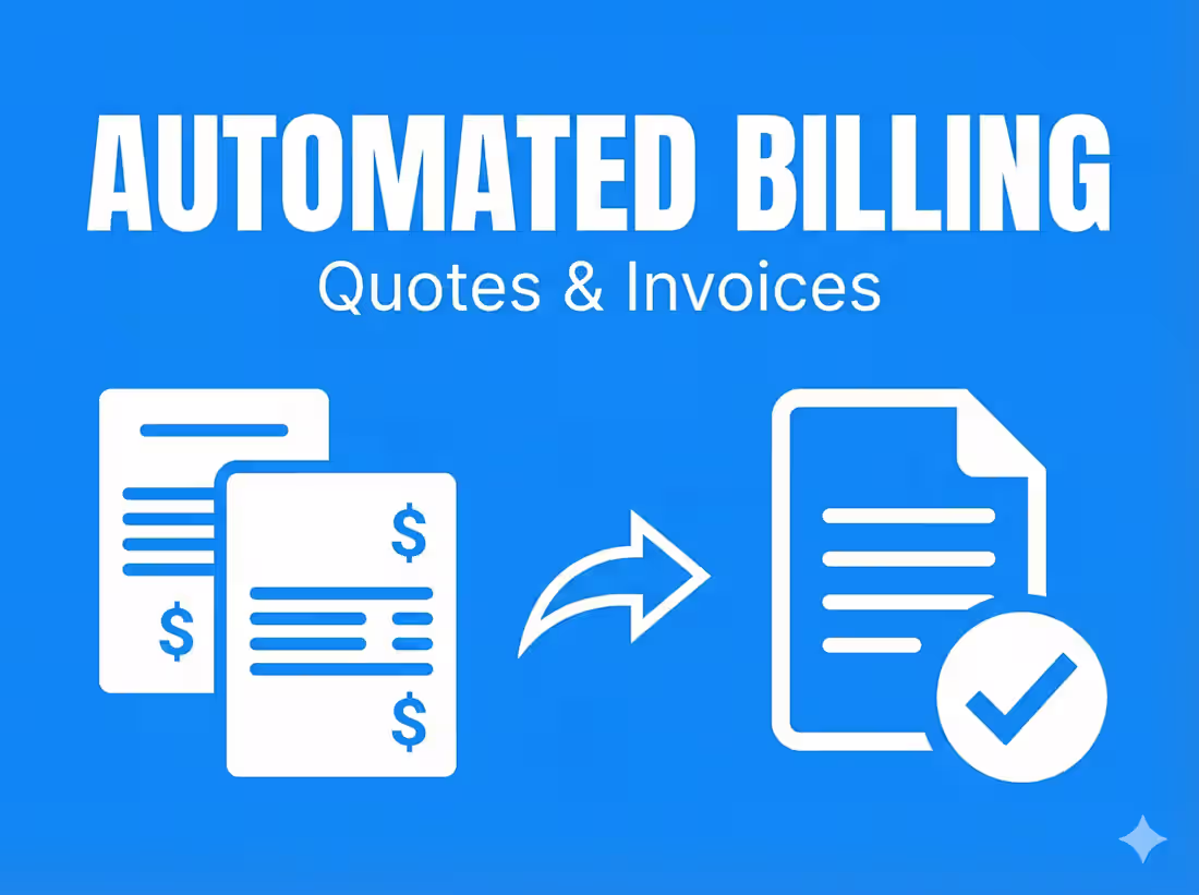 Cover image for Automated Quoting & Invoicing System