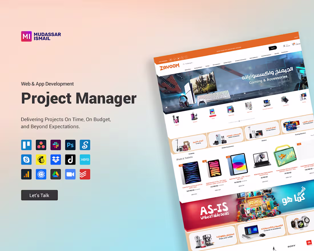 Cover image for Project Management in Web & App Development