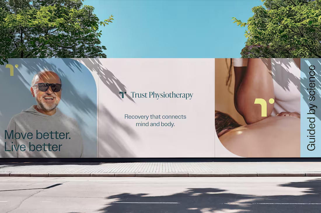 Cover image for Trust Physiotherapy | Logo Design & Brand Identity