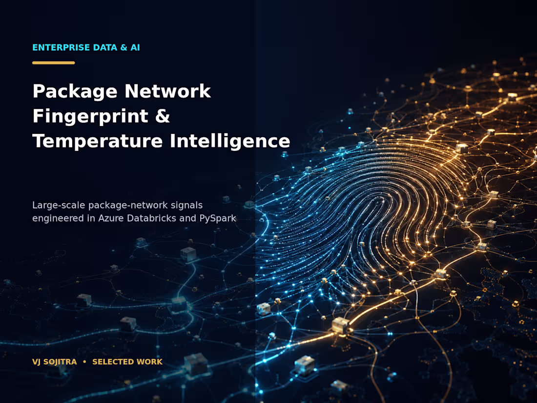 Cover image for I engineered a large-scale package-network