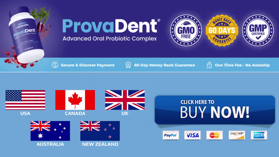 Cover image for ProvaDent 【Official Website!】 SEE HERE?