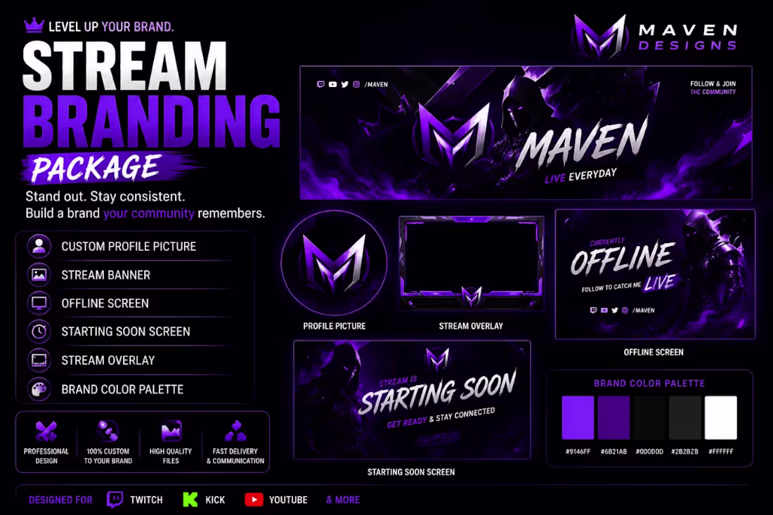Cover image for Stream Branding Package