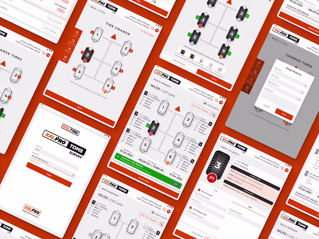 Cover image for Streamlined Mobile App for Tire Inspections in Mining Operat...