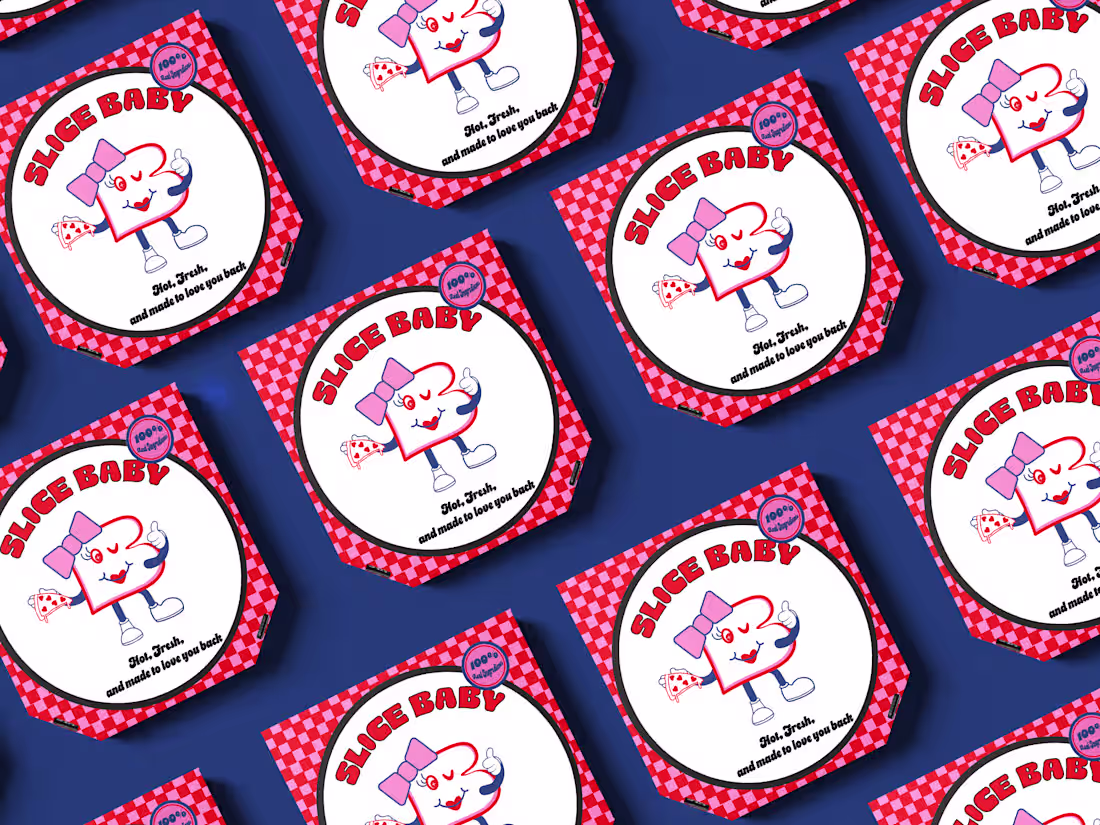 Cover image for  SLICE BABY PIZZARIA: Healthier Pizza, Hotter Design