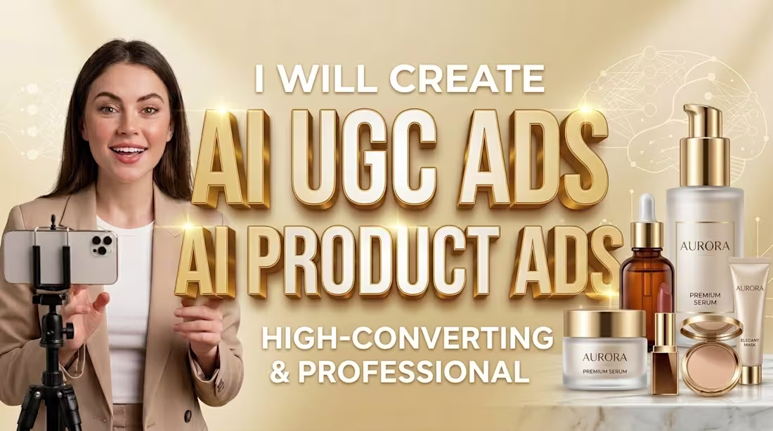 Cover image for i will create ai ugc