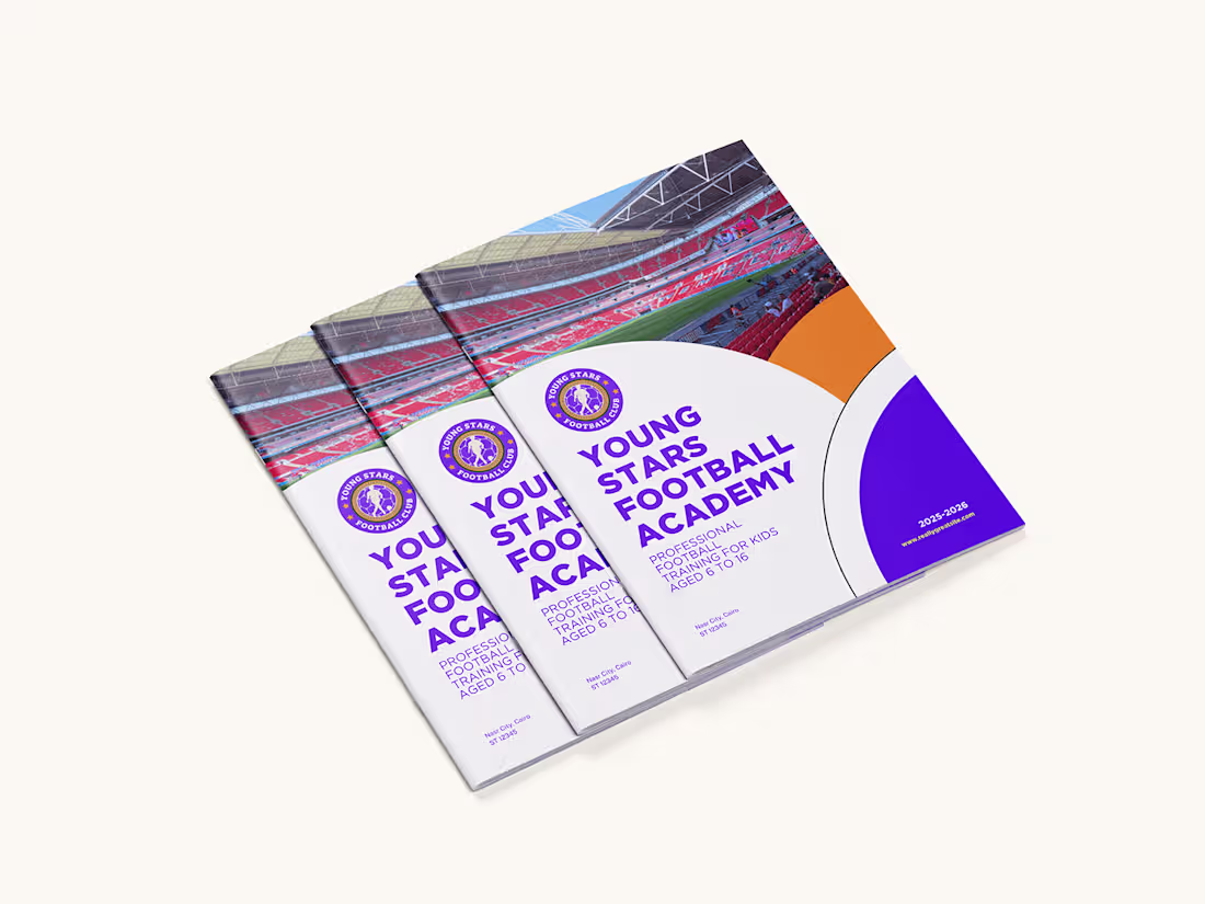 Cover image for Football Academy Brochure Design
