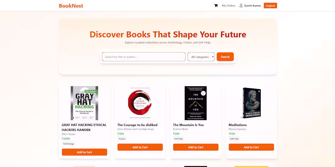 Cover image for Booknest – Simplifying Book Trade