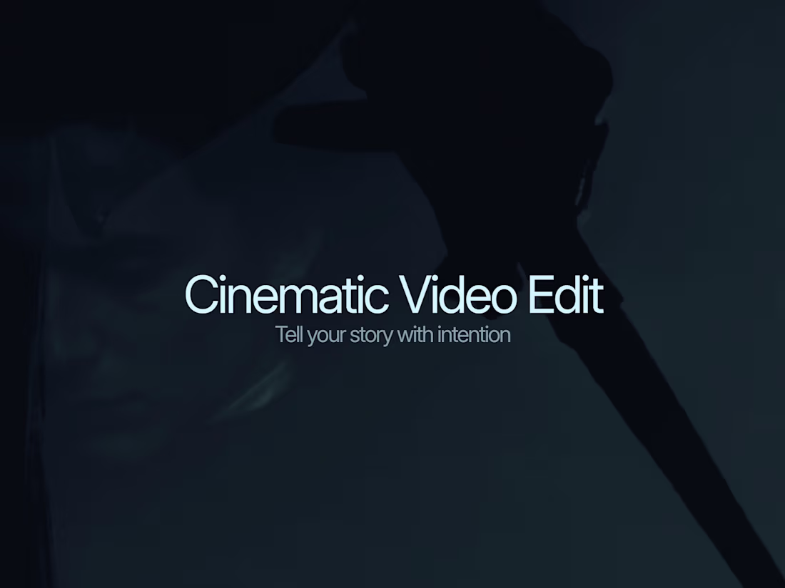 Cover image for Cinematic Video Edit — Music-Driven Narrative (60s)