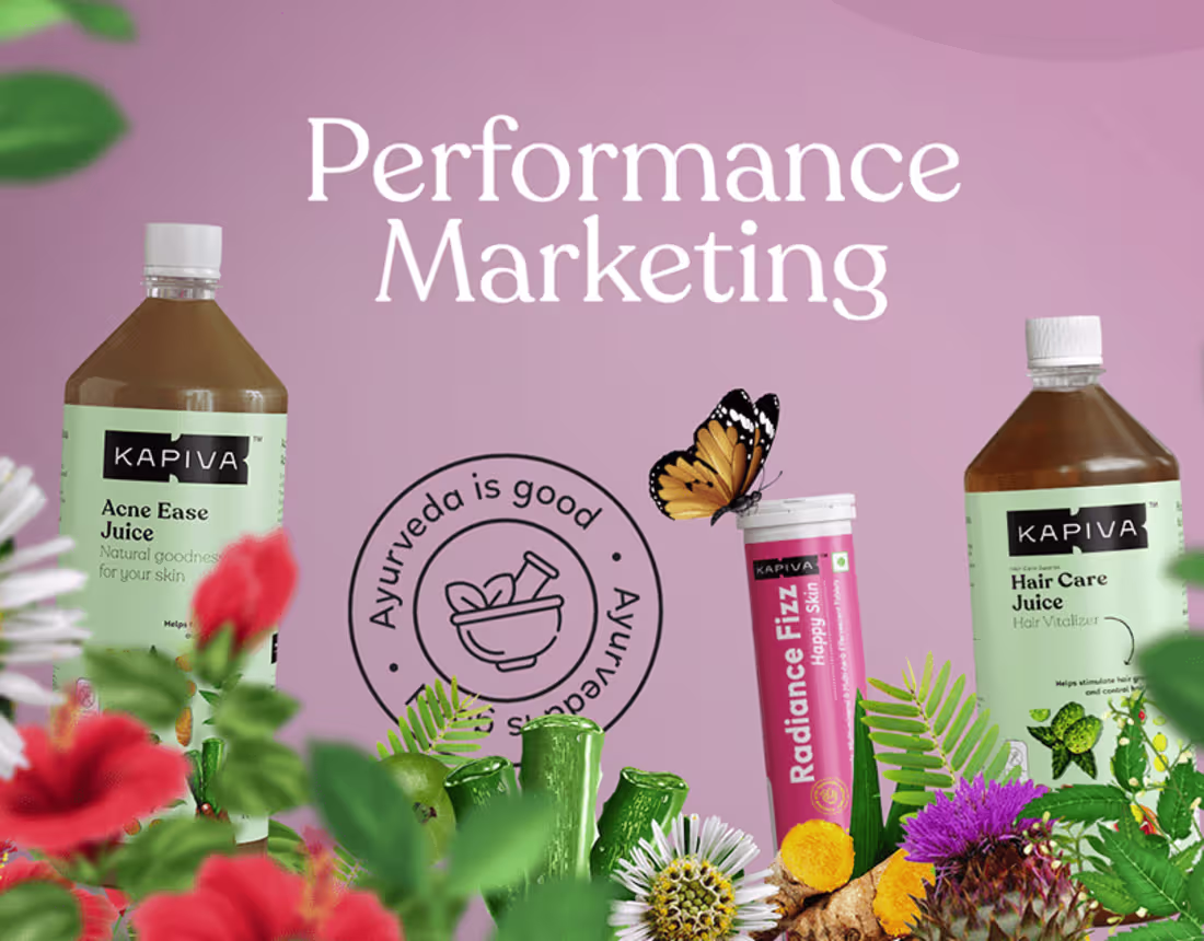 Cover image for KAPIVA - PERFORMANCE MARKETING on Behance