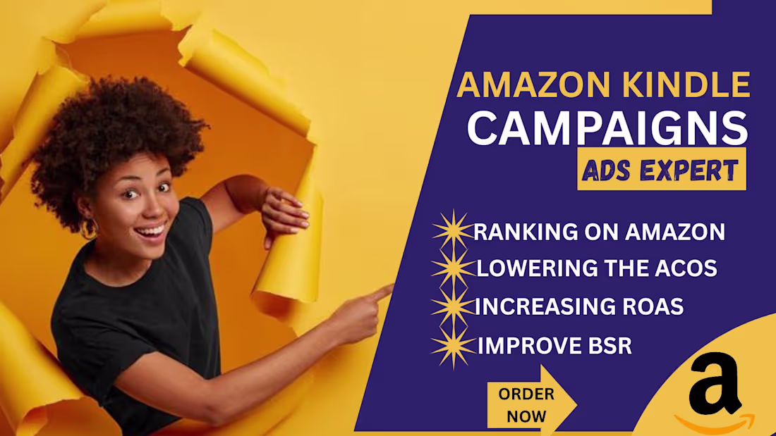 Cover image for Amazon Kindle Ads Management | Book Marketing Expert