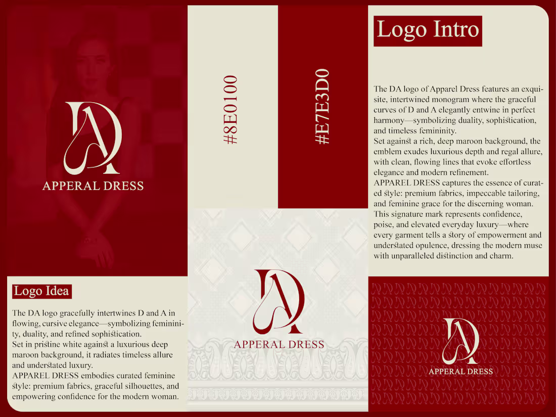 Cover image for DA or AD cosmetic monogram