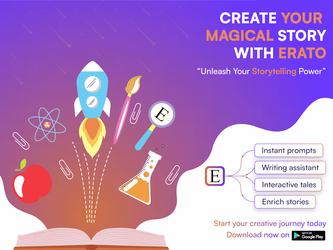 Cover image for Erato - Ai Story Generator – Apps on Google Play