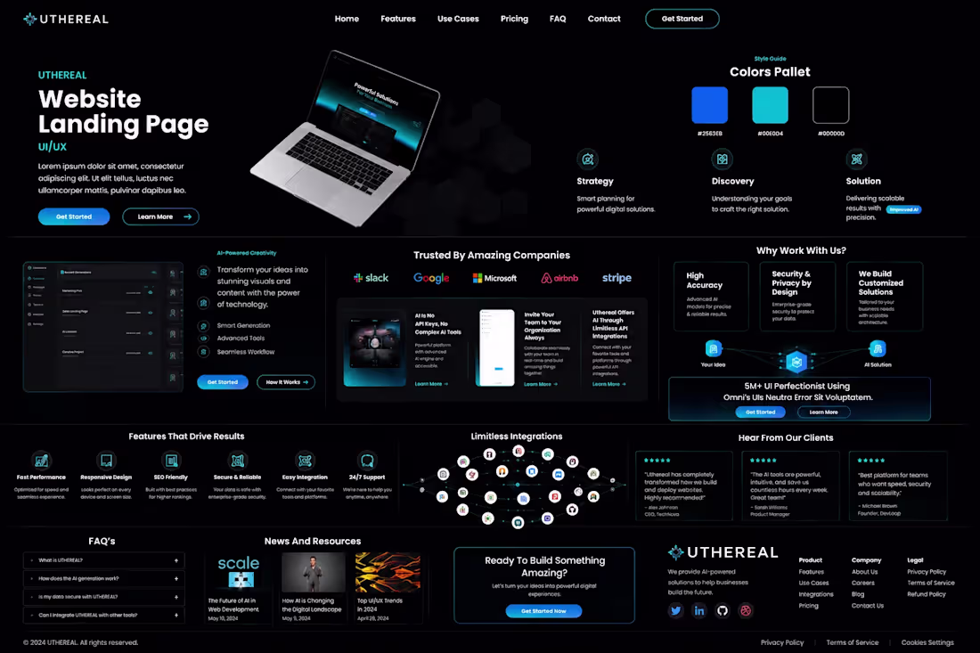Cover image for A website loading page is