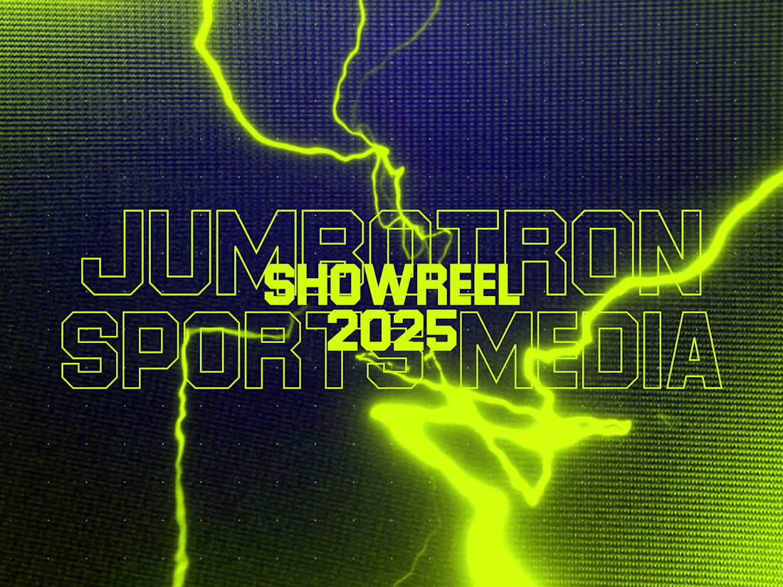 Cover image for Jumbotron Sports Media Sizzle Reel [2025]