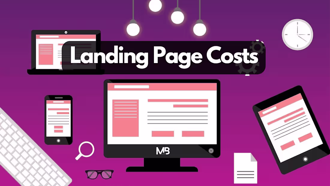 Cover image for How Much Does a Landing Page Cost in 2023? [insights included]