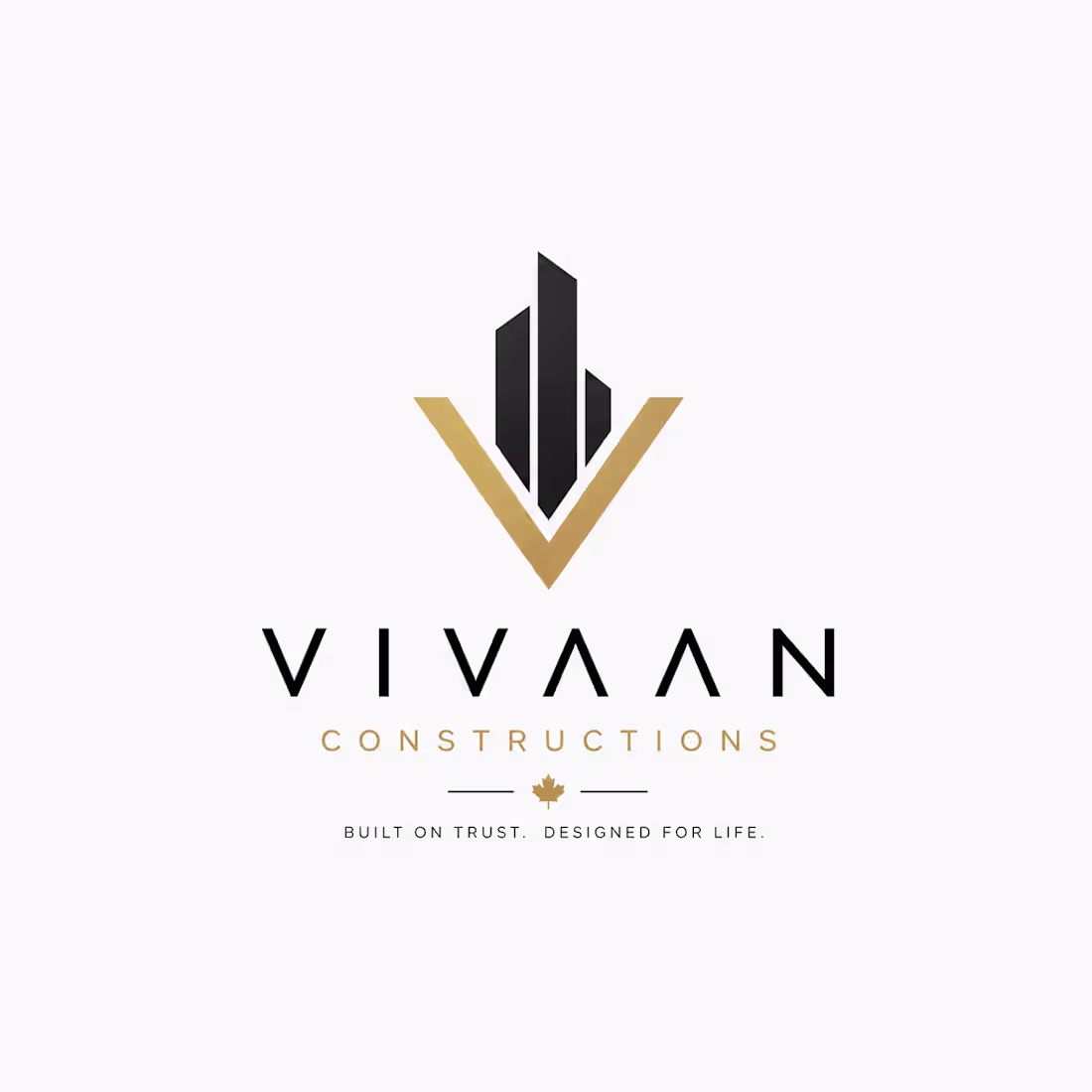 Cover image for VIVAAN Constructions – Logo Design