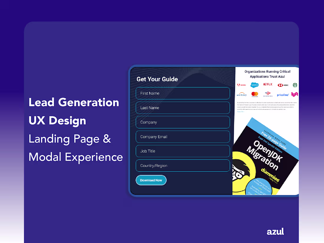 Cover image for OpenJDK Migration Guide — Lead Generation UX Design