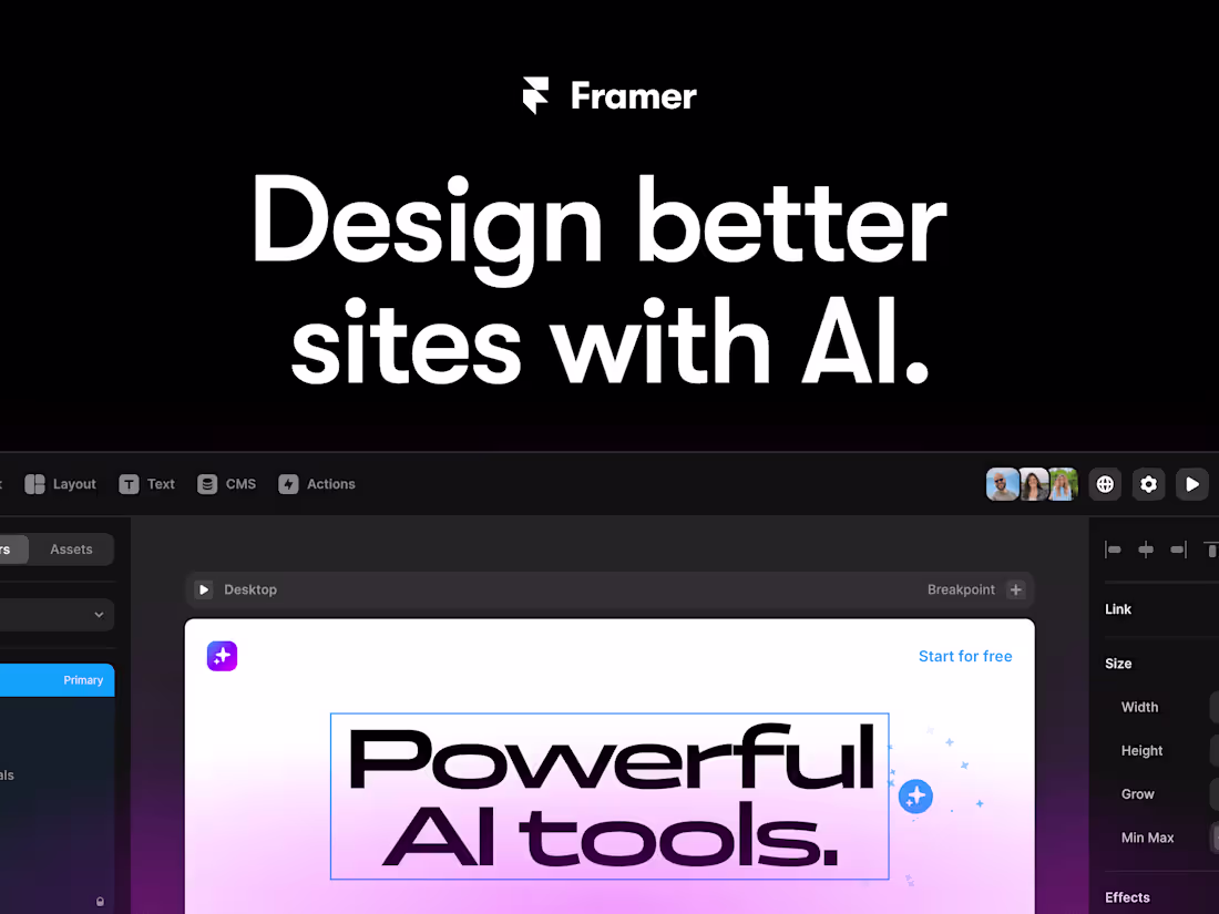 Cover image for Framer Expert | High-Performance Web Design & Prototyping