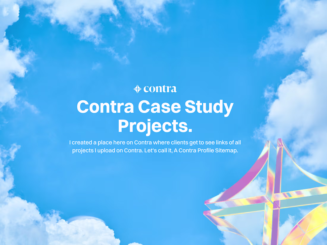 Cover image for All Case Study Projects on Contra
