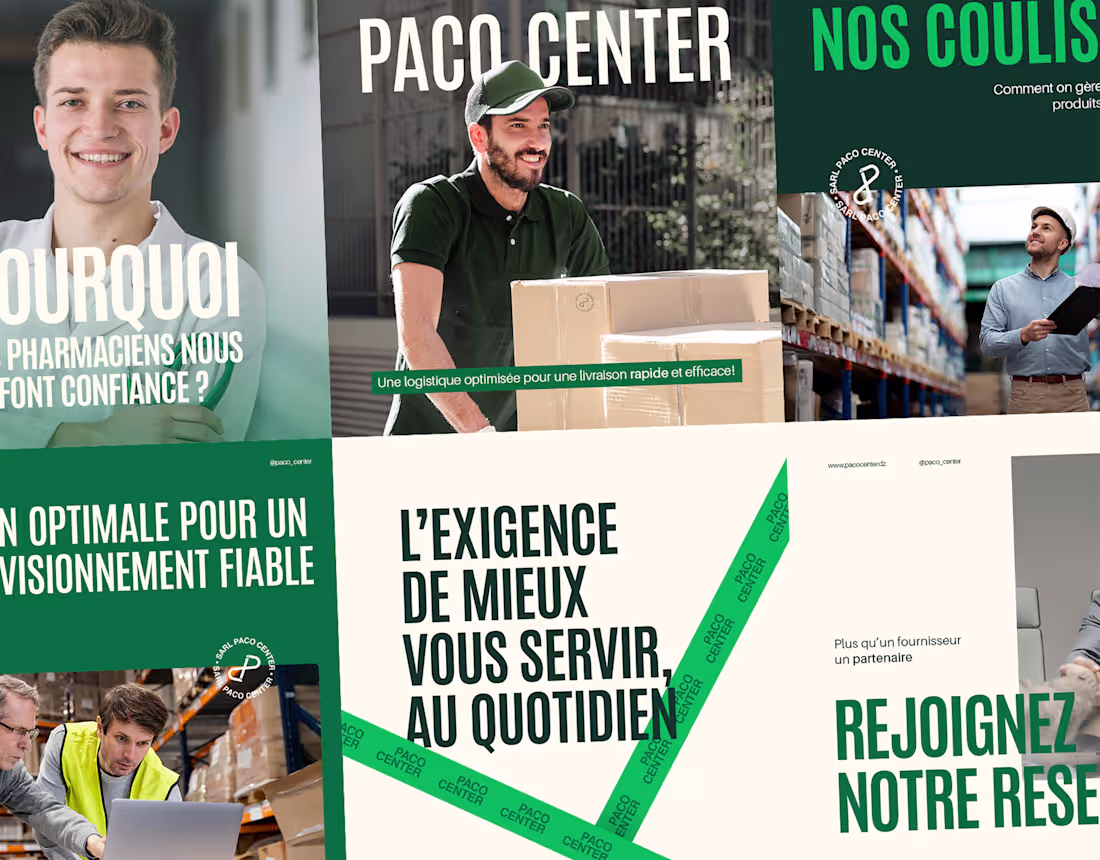 Cover image for Social Media Design - PACO CENTER
