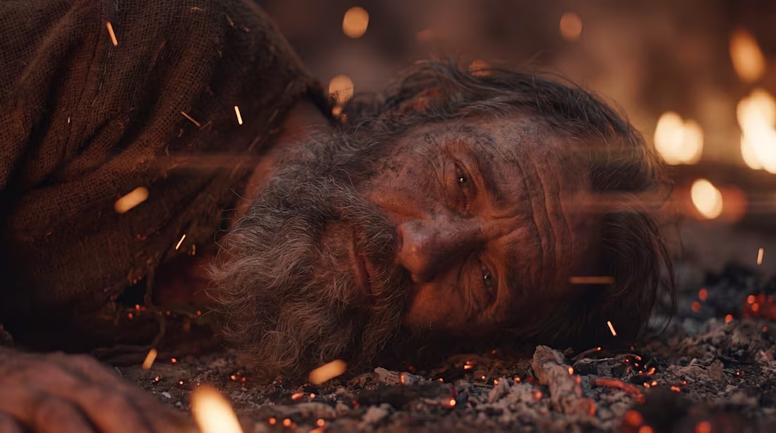 Cover image for Frame from an AI-generated cinematic