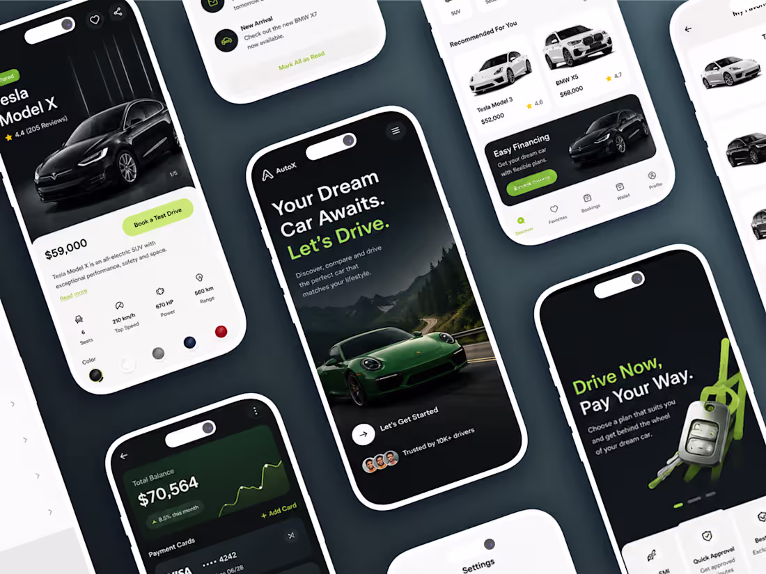 Cover image for Modern Mobile App UI/UX Design