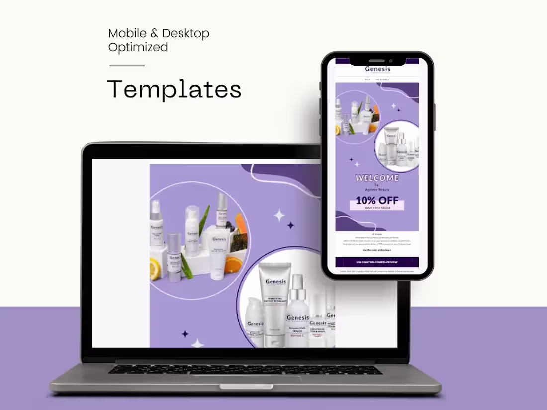 Cover image for Genesis Cosmeceuticals - Email Automation Setup