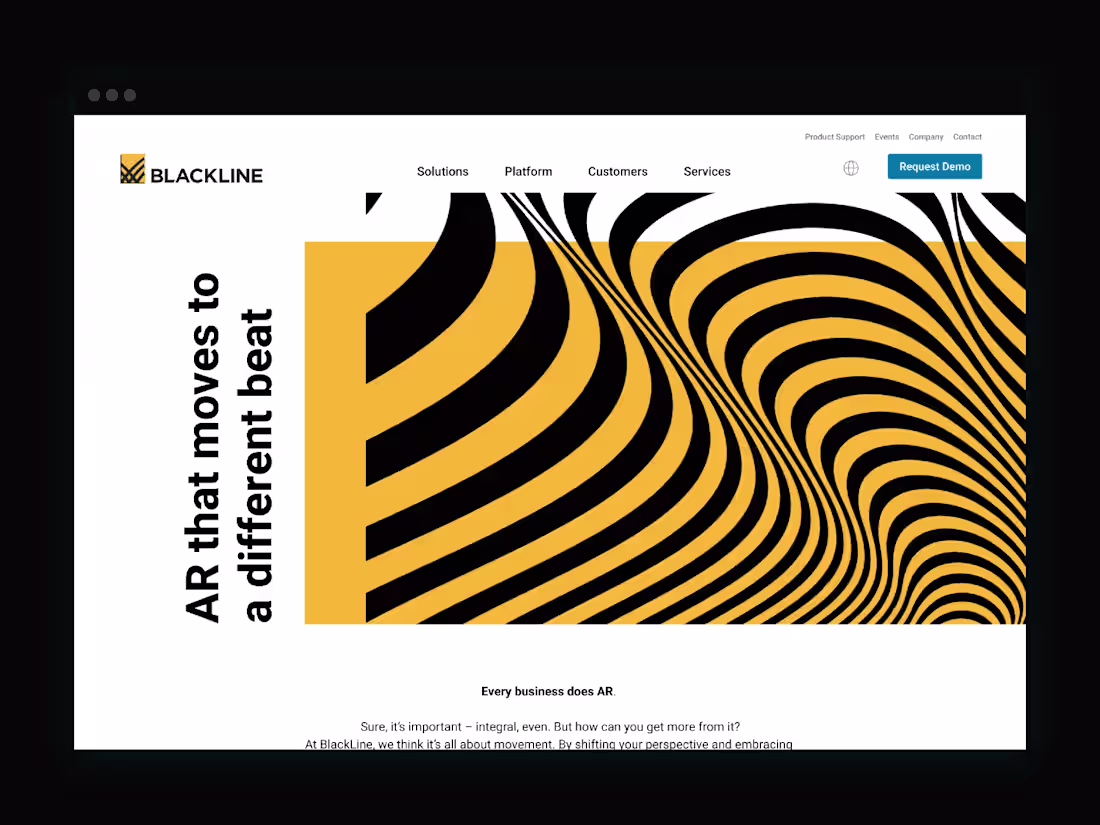 Cover image for Blackline – MVP Landing page
