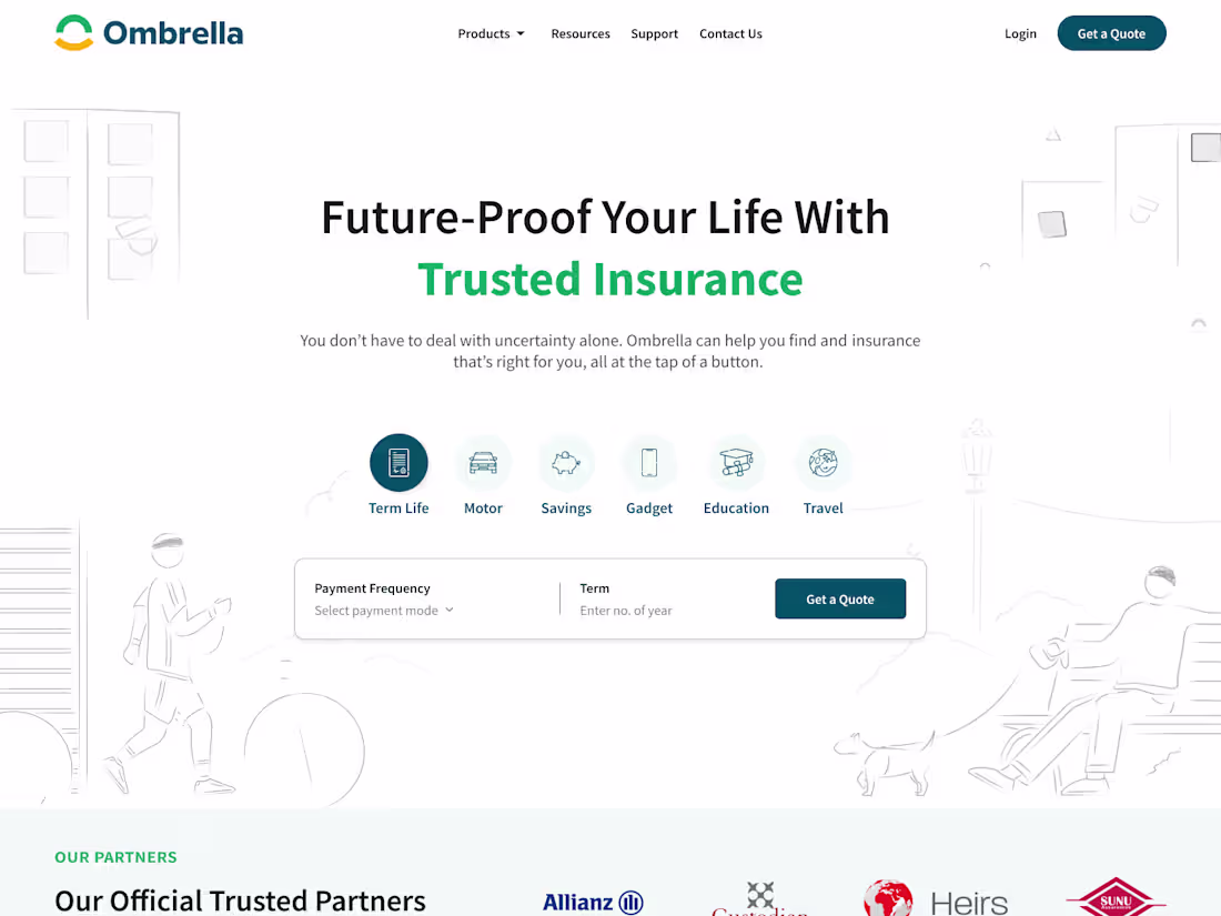Cover image for Ombrella Insurance 