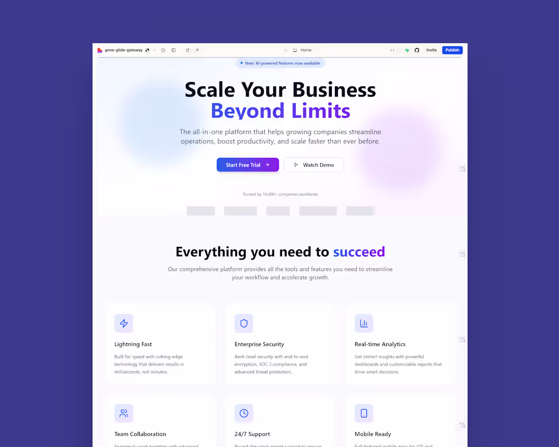 Cover image for SaaS Landing Page Design & Build with Lovable.dev