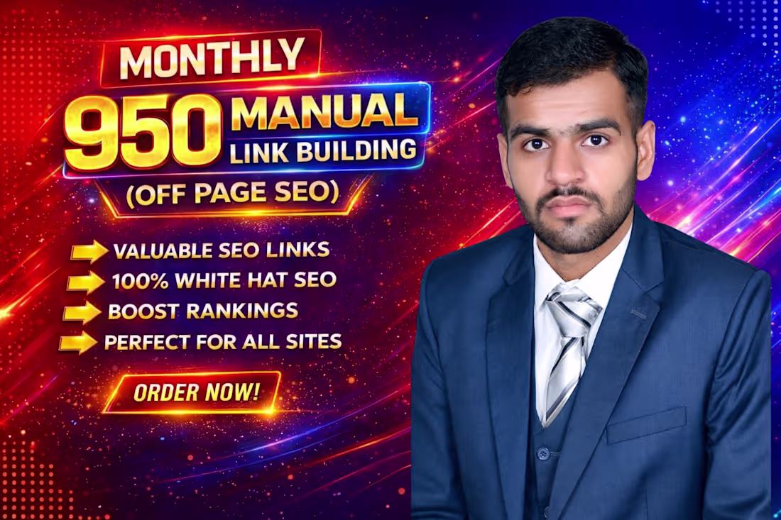 Cover image for I will do monthly off page SEO with high authority backlink