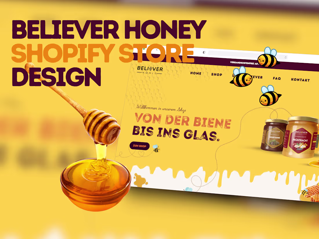 Cover image for SHOPIFY ONLINE HONEY STORE