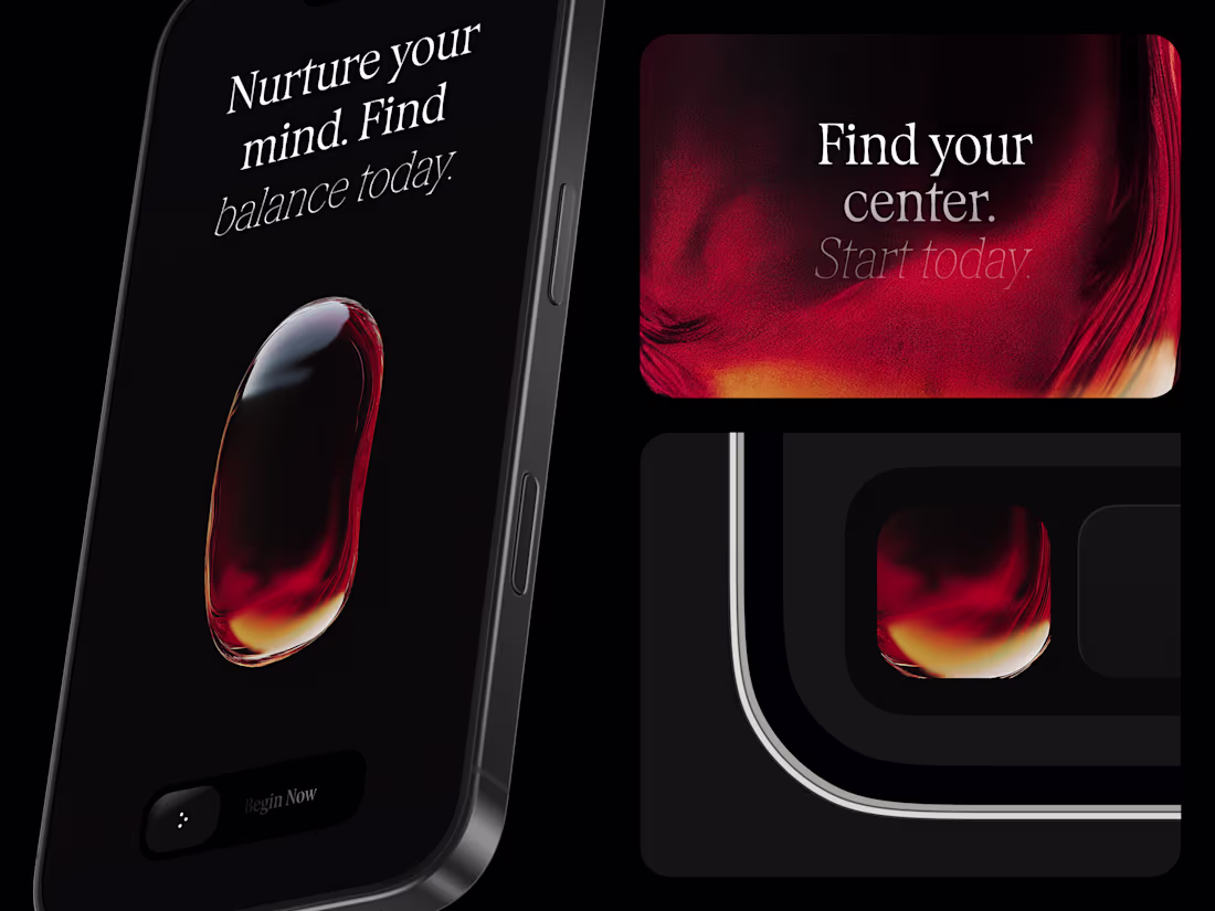 Cover image for Experimenting with unconventional mindfulness app concept – ...