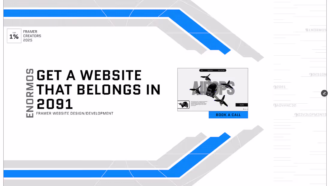 Cover image for Custom Multi-Page Framer Website