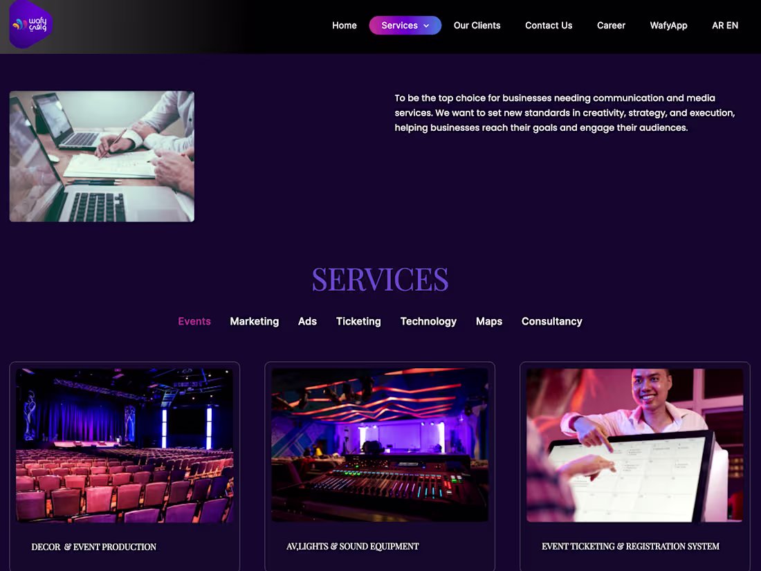 Cover image for Project Management For Digital Advertising Platform
