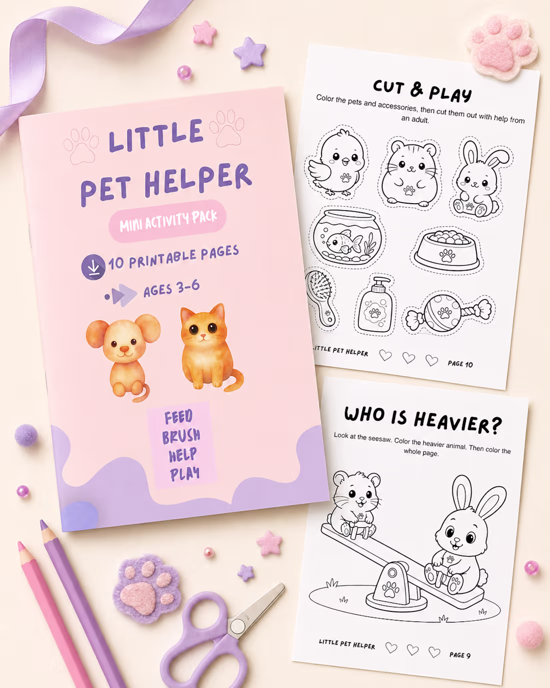 Cover image for Printable Activity Pack Preview Design
I