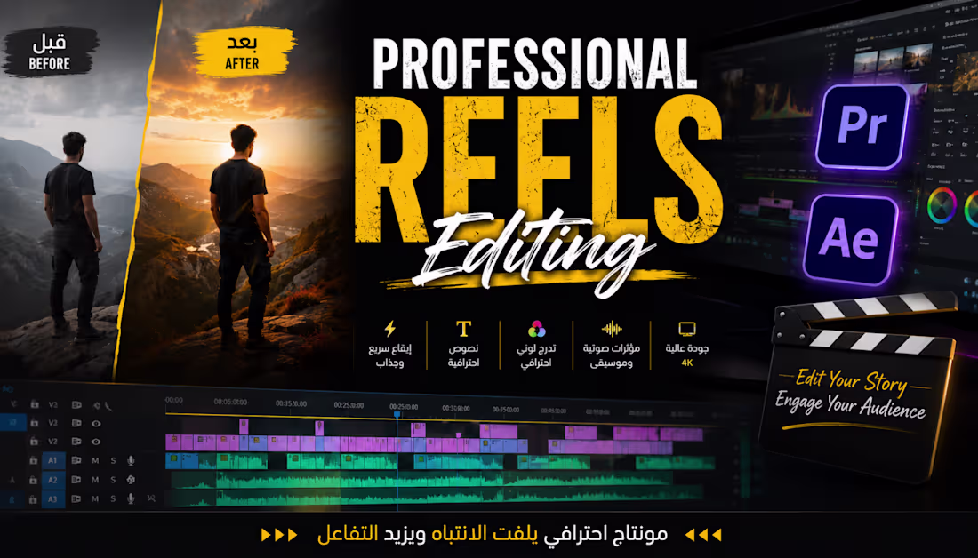 Cover image for editing on salah's video