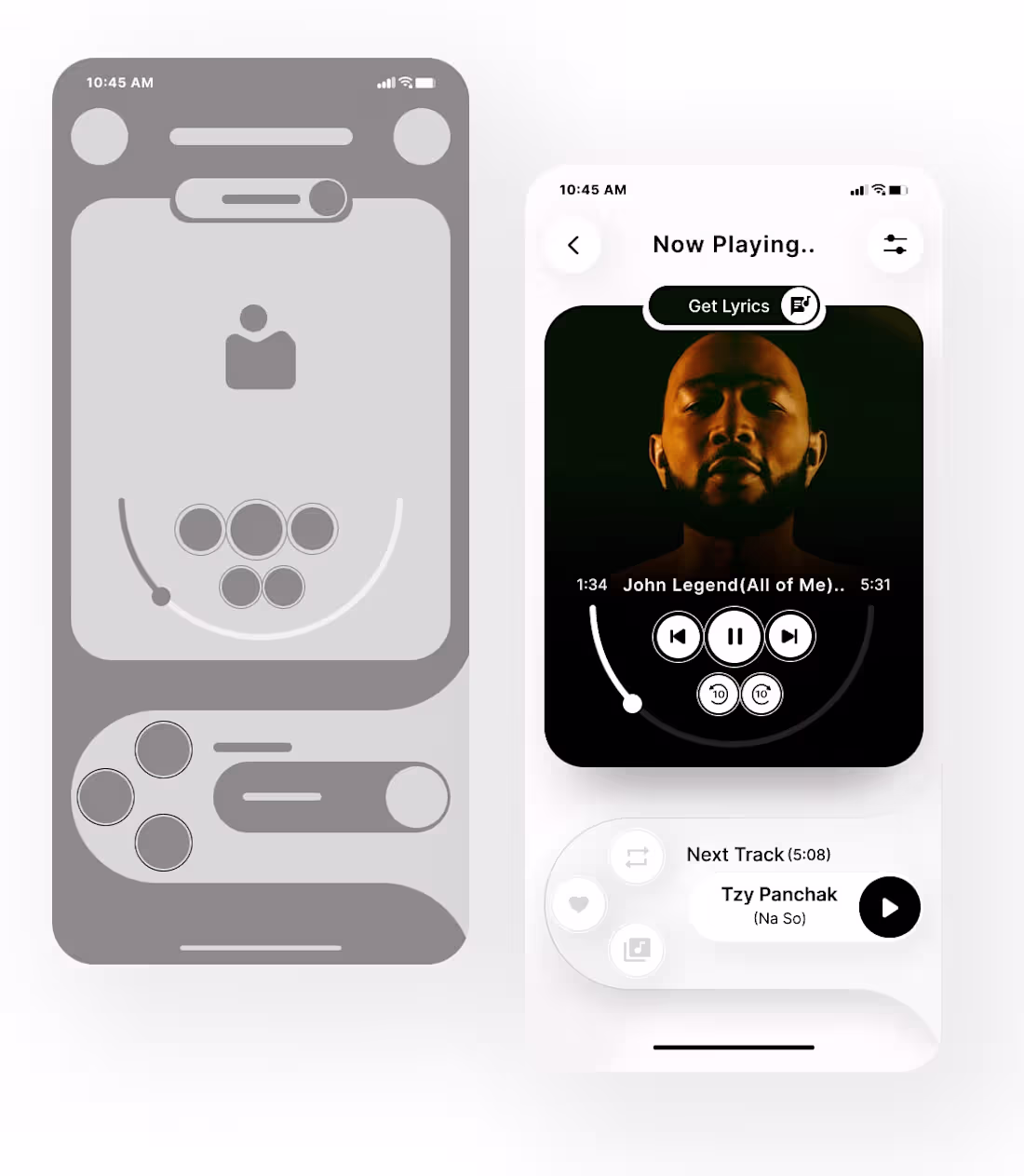 Cover image for Music Player Mobile UI Designs.