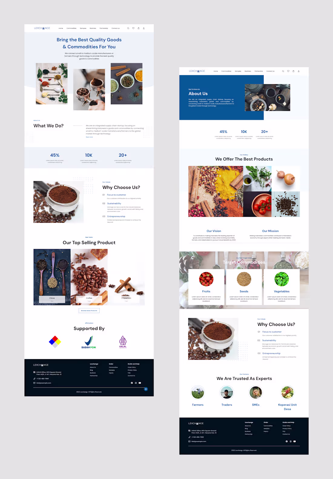 Cover image for Lexchange -  A Integrated Supply Chain Startup Website