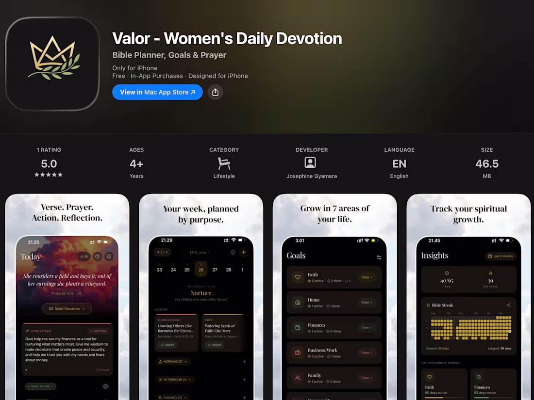 Cover image for Developed and launched Valor App